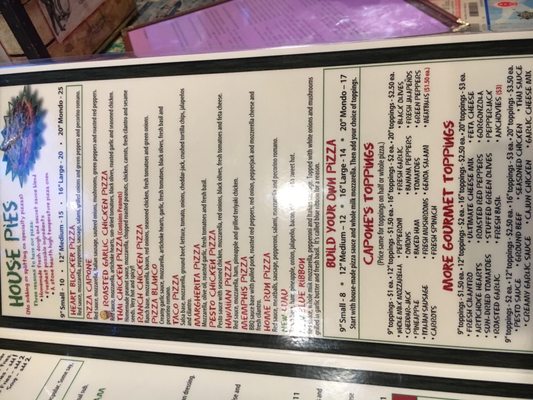 Menu photo 6 Capone's Pub & Grill Post Falls, ID