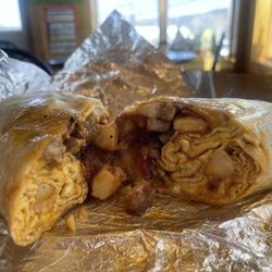 Higher Grounds Coffee - Breakfast burrito