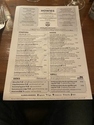 Menu photo 3 Howies Edinburgh, EDH Menu photo 3 Howies Edinburgh, EDH