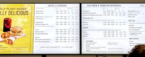 Menu photo 1 Peet's Coffee Pasadena, CA