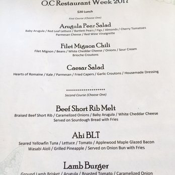 The Beachcomber - Dine OC menu - Seafood Near Me - Newport Beach, California The Beachcomber - Dine OC menu - Seafood Near Me - Newport Beach, California