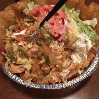 El Rodeo - Fajita taco salad. Ten points if you can guess what's in it. - Mexican Near Me - Roanoke, Virginia El Rodeo - Fajita taco salad. Ten points if you can guess what's in it. - Mexican Near Me - Roanoke, Virginia