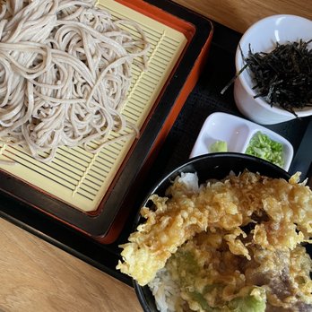 Meiji Seimen - Big shrimp bowl with zaru soba - Noodles Near Me - Costa Mesa, California Meiji Seimen - Big shrimp bowl with zaru soba - Noodles Near Me - Costa Mesa, California