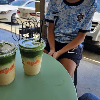 Ayer Coffee - Mango matcha - Coffee & Tea Near Me - Tustin, California Ayer Coffee - Mango matcha - Coffee & Tea Near Me - Tustin, California