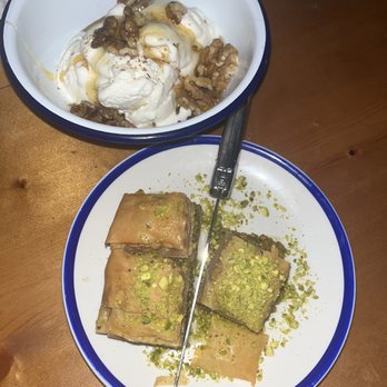 Mandolin Aegean Bistro - Greek Frozen Yogurt and Baklava - Mediterranean Near Me - Miami, Florida Mandolin Aegean Bistro - Greek Frozen Yogurt and Baklava - Mediterranean Near Me - Miami, Florida