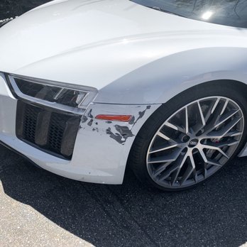 Bradys Mercedes Service - Whole bumper would need to be replaced - Auto Repair Near Me - Glendale, California