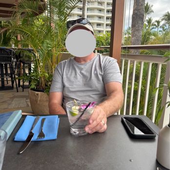 Fairmont Kea Lani - Us enjoying lunch at Ama. - Resorts Near Me - Wailea, Hawaii