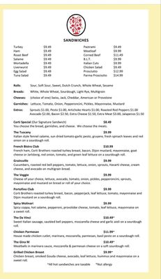 Menu photo 2 Corti Brothers Sacramento, CA