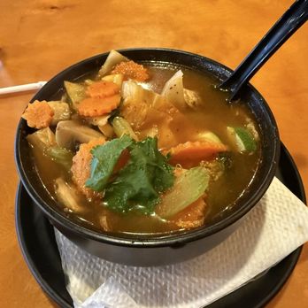 Thai Twist Noodle House - Large Tom Yum Soup - Thai Near Me - Raleigh, North Carolina Thai Twist Noodle House - Large Tom Yum Soup - Thai Near Me - Raleigh, North Carolina