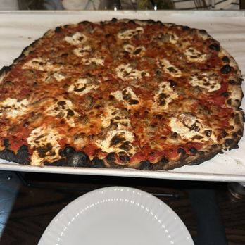 Sally’s Apizza - Meatball and ricotta - Pizza Near Me - Wethersfield, Connecticut