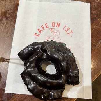 Cafe On 1st - Old fashioned donut with chocolate - Coffee & Tea Near Me - Salt Lake City, Utah Cafe On 1st - Old fashioned donut with chocolate - Coffee & Tea Near Me - Salt Lake City, Utah