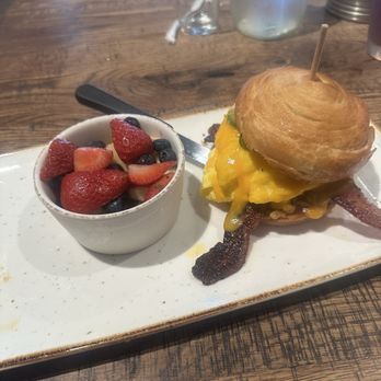 First Watch - Maple Bacon Croissant Sandwich - Breakfast & Brunch Near Me - Plantation, Florida First Watch - Maple Bacon Croissant Sandwich - Breakfast & Brunch Near Me - Plantation, Florida