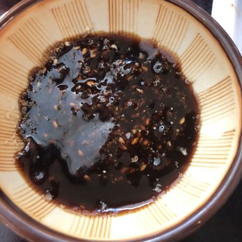 Koromo - Tonkatsu sauce & the ground up Sesame seeds - Japanese Near Me - Aiea, Hawaii Koromo - Tonkatsu sauce & the ground up Sesame seeds - Japanese Near Me - Aiea, Hawaii