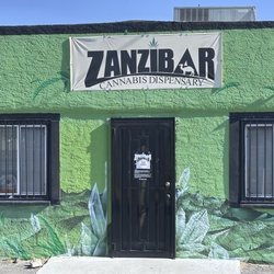 Zanzibar Dispensary - Business sign.
