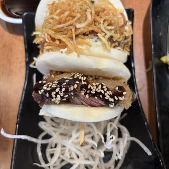 Pubbelly Sushi - Pork belly and Short rib Bao buns - Sushi Bars Near Me - Pembroke Pines, Florida