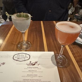 Pepp & Dolores - Gin Martini and a Sicilian Sunset - Italian Near Me - Ohio, Ohio