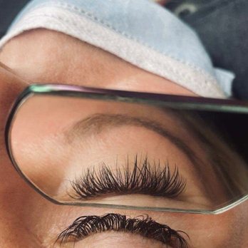 AB Lash - I asked her to take a picture of my lashes, so I could show my friends and without her knowing do this review. - Eyelash Service Near Me - Greensboro, North Carolina