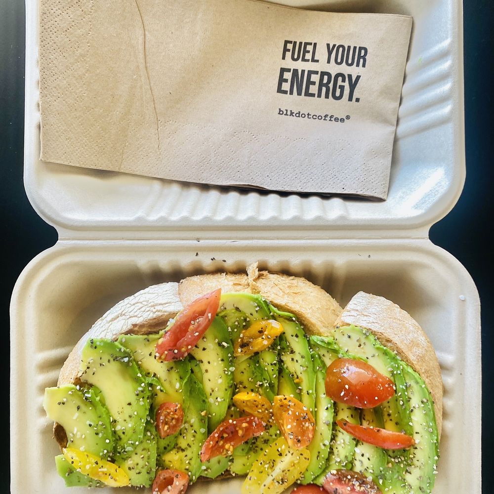 Blk Dot Coffee - Avocado Toast - Coffee & Tea Near Me - Laguna Beach, California Blk Dot Coffee - Avocado Toast - Coffee & Tea Near Me - Laguna Beach, California