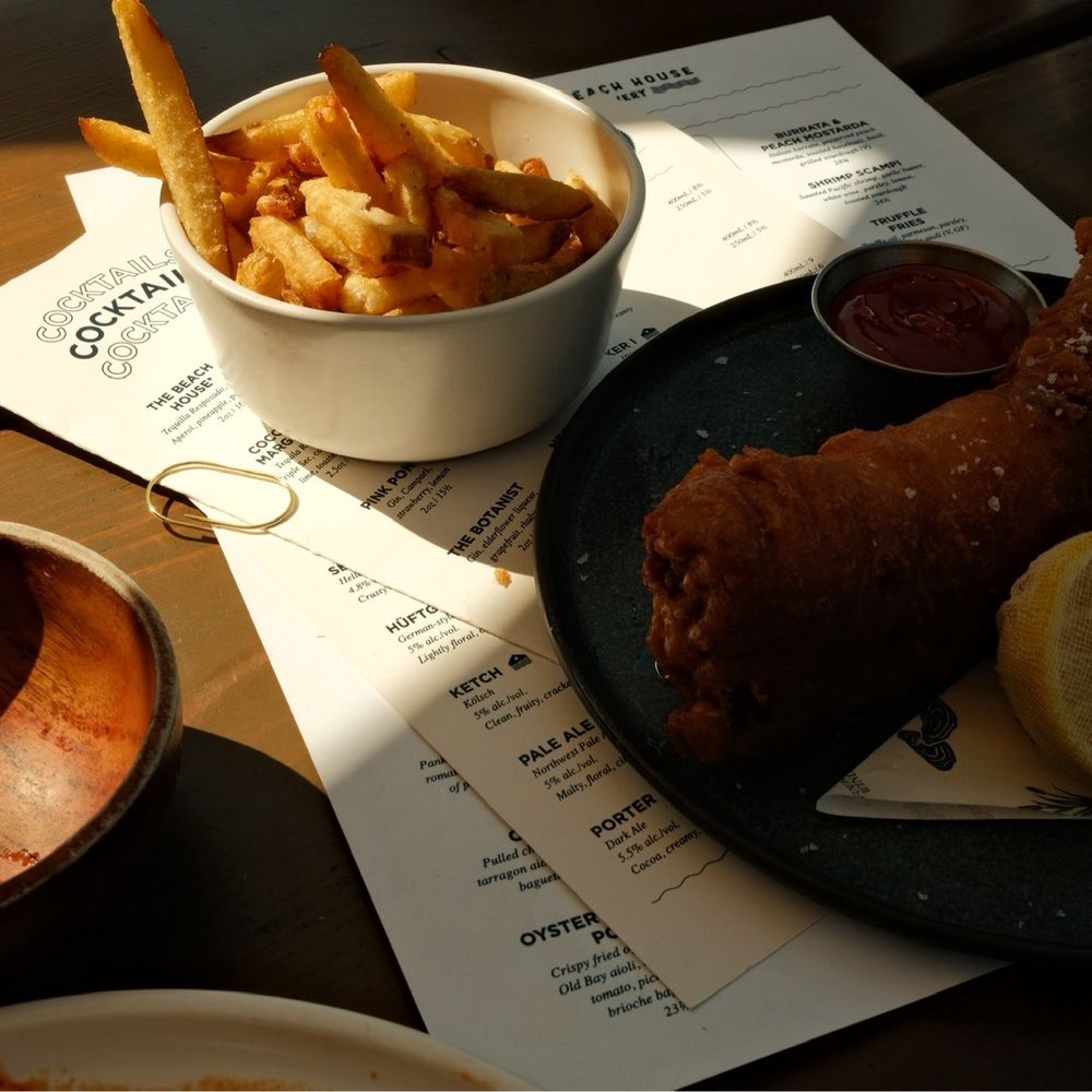 Four Winds Brewery - Fish & Chips - Breweries Near Me - Delta, British Columbia