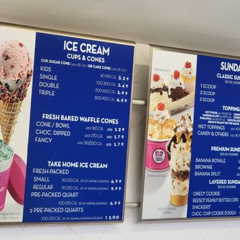 Baskin-Robbins - Menu - Ice Cream & Frozen Yogurt Near Me - San Marcos, California