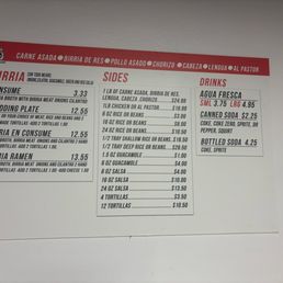 Menu August 2025