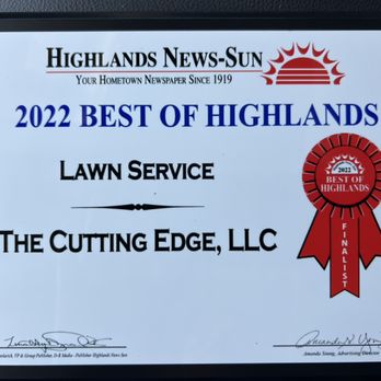 The Cutting Edge - Awesome work guys for taking care of all of our customers and thank you all of our loyal customers for voting for us - Tree Services Near Me - Sebring, Florida The Cutting Edge - Awesome work guys for taking care of all of our customers and thank you all of our loyal customers for voting for us - Tree Services Near Me - Sebring, Florida