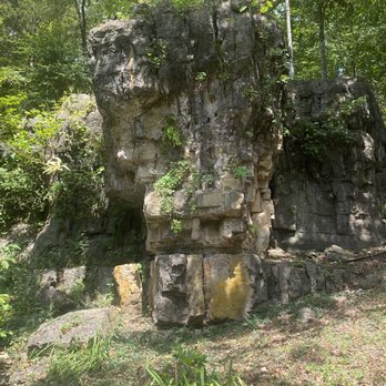Blue Spring Heritage Center - Rock wall - Landmarks & Historical Buildings Near Me - Eureka Springs, Arkansas
