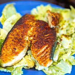 The City Fish - Salmon Caesar ($25)