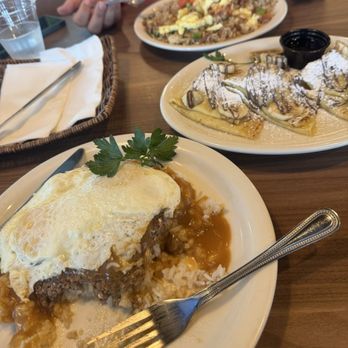 Scramblers Cafe - Loco Moco, Norco fried rice and banana Nutella crepes - Breakfast & Brunch Near Me - Ontario, California