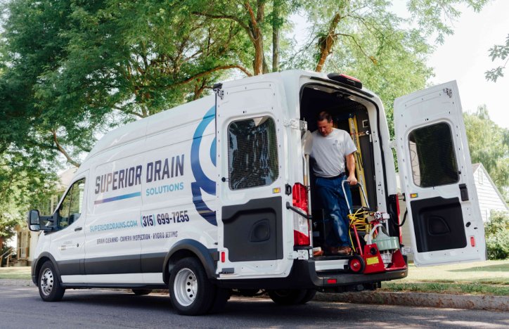 Slide of Superior Drain Solutions