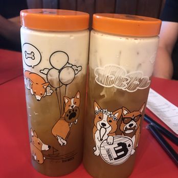 Tea Brick - Adorable Corgi cups available as of July. - Tea Rooms Near Me - Monterey Park, California