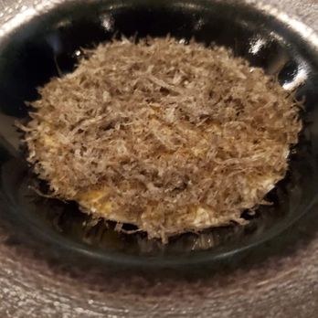 Alinea - Bougie sour cream tortilla with dried fish - New American Near Me - Chicago, Illinois Alinea - Bougie sour cream tortilla with dried fish - New American Near Me - Chicago, Illinois