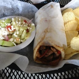 Grilled Lamb Gyro