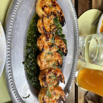 Shukette - GRILLED SHRIMP SKEWER - Middle Eastern Near Me - New York, New York