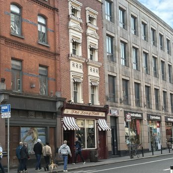 The Long Hall - Exterior from across the street - Pubs Near Me - Dublin, D