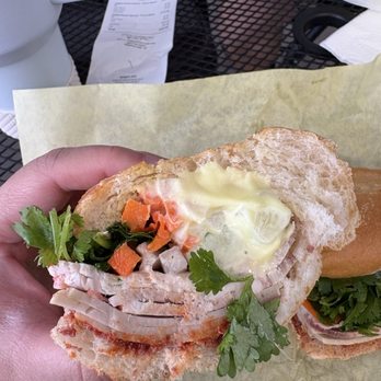 Saigon Grocery & Deli - Mild spicy combo banh mi with extra mayo - Grocery Near Me - Fresno, California Saigon Grocery & Deli - Mild spicy combo banh mi with extra mayo - Grocery Near Me - Fresno, California