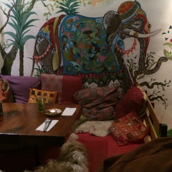 Golden Temple - Amazing murals through the restaurant with comfy pillows and textiles - Vegetarian Near Me - Amsterdam, New Hampshire Golden Temple - Amazing murals through the restaurant with comfy pillows and textiles - Vegetarian Near Me - Amsterdam, New Hampshire