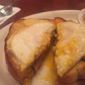 Russell's - Here's a closeup on that Croque Madame!! - American Near Me - Pasadena, California Russell's - Here's a closeup on that Croque Madame!! - American Near Me - Pasadena, California