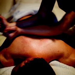 Sierra Madre Massage Company - We use forearms and elbows when necessary to sink into deeper layers of muscle.