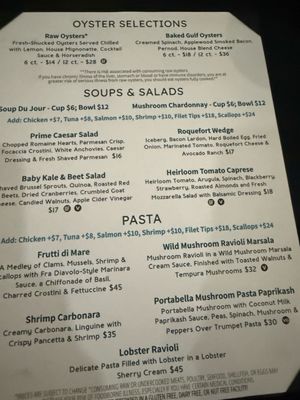 Menu photo 2 Urban Prime Melbourne, FL Menu photo 2 Urban Prime Melbourne, FL