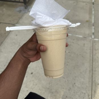Stay Press’d - 20 oz. Peanut Punch Shake - Juice Bars & Smoothies Near Me - New York, New York Stay Press’d - 20 oz. Peanut Punch Shake - Juice Bars & Smoothies Near Me - New York, New York