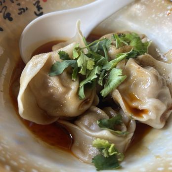 Dumpling The Noodle - Pork Shrimp Wonton with Spicy Sauce - Noodles Near Me - Seattle, Washington