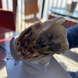 Beef Shawarma Wrap
