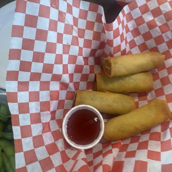 Golden Dragon - Fried Vegetable Spring Rolls (4Pcs) - Chinese Near Me - San Bernardino, California Golden Dragon - Fried Vegetable Spring Rolls (4Pcs) - Chinese Near Me - San Bernardino, California