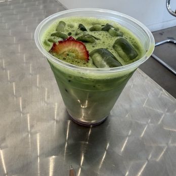 Bums Coffee - Strawberry Matcha - Coffee & Tea Near Me - Downey, California