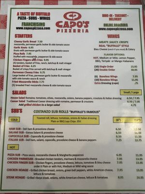 Menu photo 6 Capo's Pizzeria Huebner San Antonio, TX Menu photo 6 Capo's Pizzeria Huebner San Antonio, TX