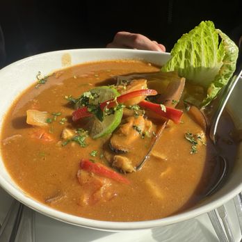 Gabriella's Restaurant - Pariuela (seafood soup). - Peruvian Near Me - Benson, North Carolina Gabriella's Restaurant - Pariuela (seafood soup). - Peruvian Near Me - Benson, North Carolina