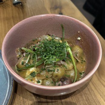 Oquirrh - Milk braised potatoes - New American Near Me - Salt Lake City, Utah Oquirrh - Milk braised potatoes - New American Near Me - Salt Lake City, Utah