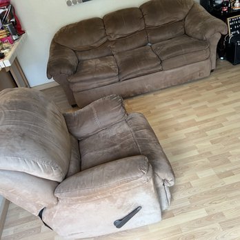 Joshua’s Donation Pick Up - Sofabed couch and Recliner that we wanted to donate/junk. - Junk Removal & Hauling Near Me - San Marcos , California Joshua’s Donation Pick Up - Sofabed couch and Recliner that we wanted to donate/junk. - Junk Removal & Hauling Near Me - San Marcos , California