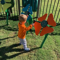Children's Lighthouse of Katy - Nottingham - Outdoor music area for kids. So fun!